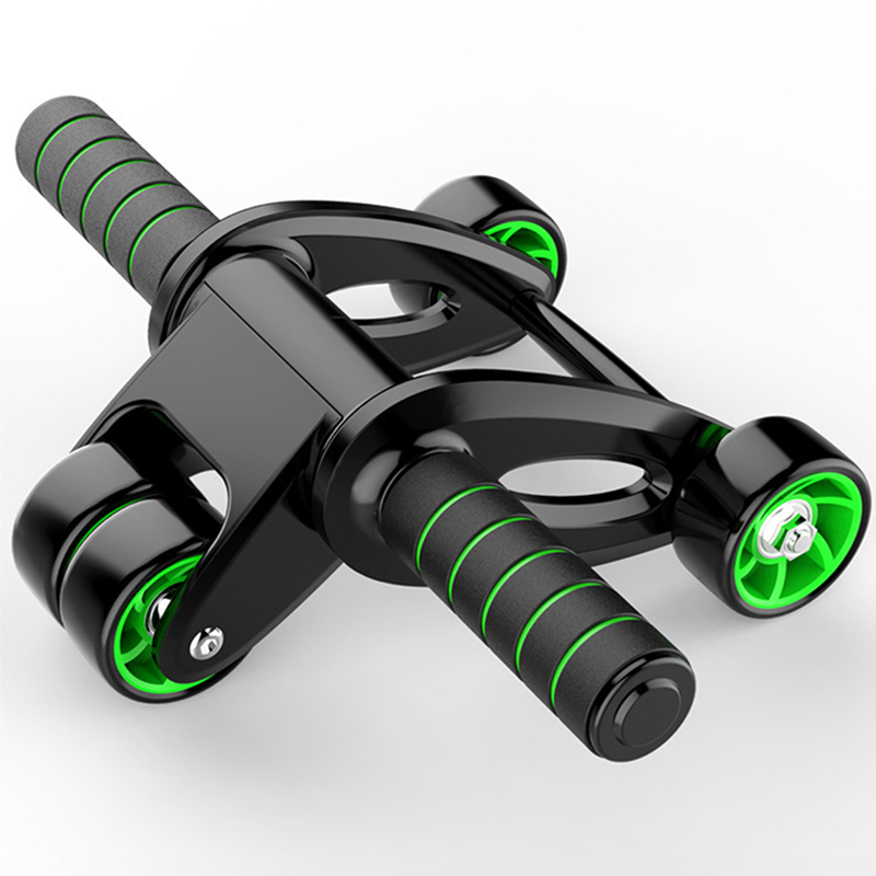 Ab Roller Wheel With Elbow Support - Alat Latihan Otot Perut Ab Roller