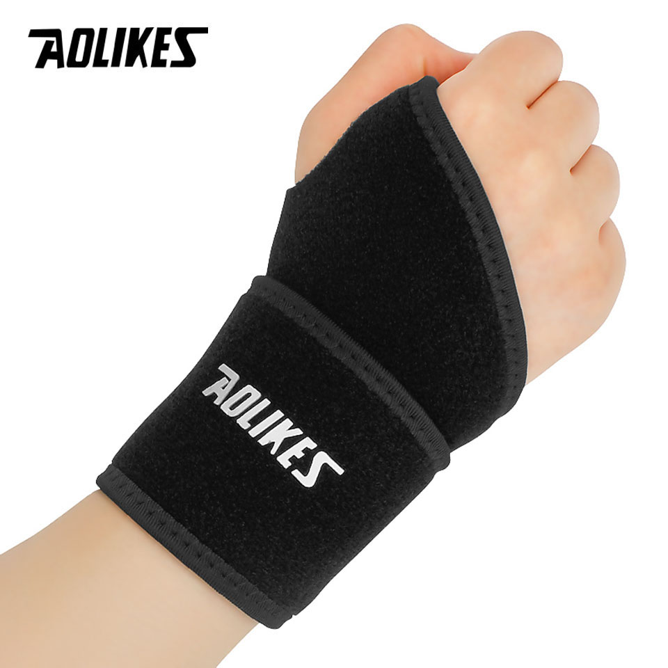 AOLIKES 1 Buah Bantalan Pergel - Wrist Wraps Weightlifting Support ulasan dan harga