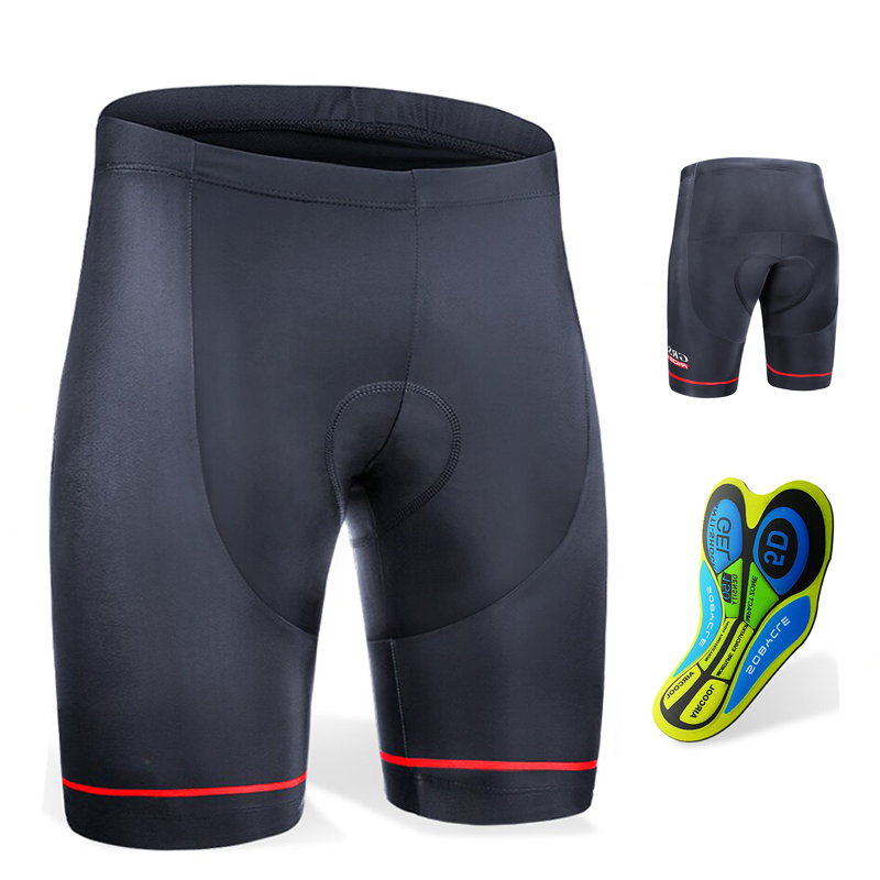 Celana pendek bersepeda pria,  - Padded Cycling Shorts 5D Gel ulasan dan harga