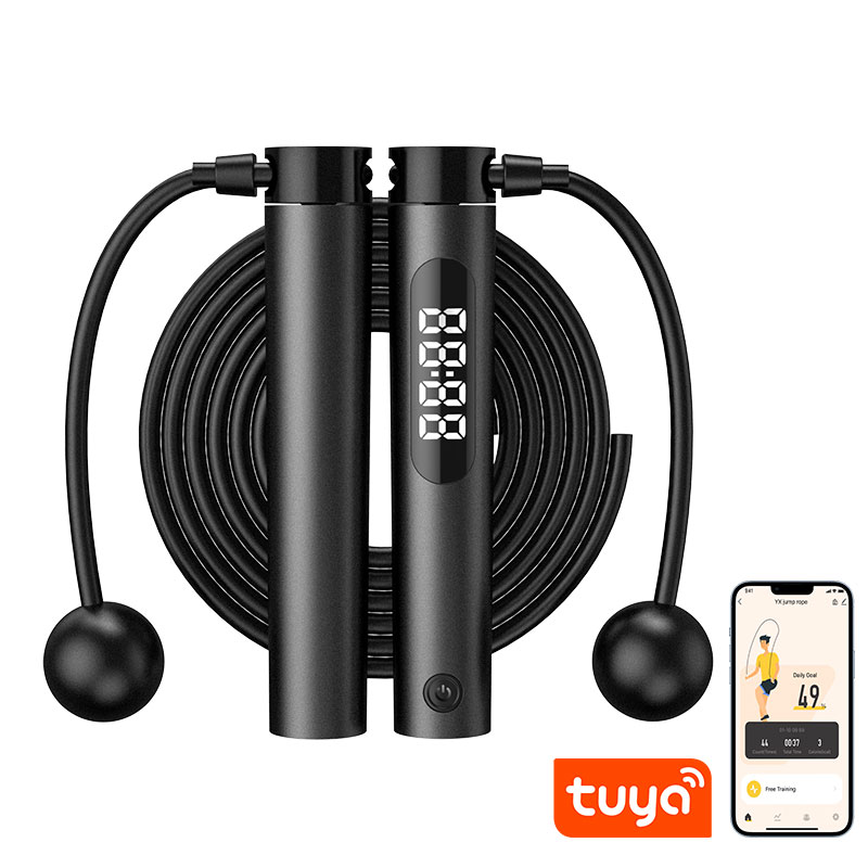 Tali Lompat Tanpa Kabel Berkua - Smart Jump Rope Digital Counter ulasan dan harga