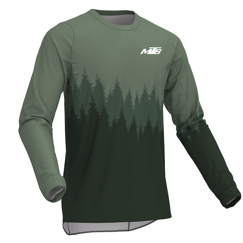 Kaos Lengan Panjang Kasual Out - Hiking ulasan dan harga