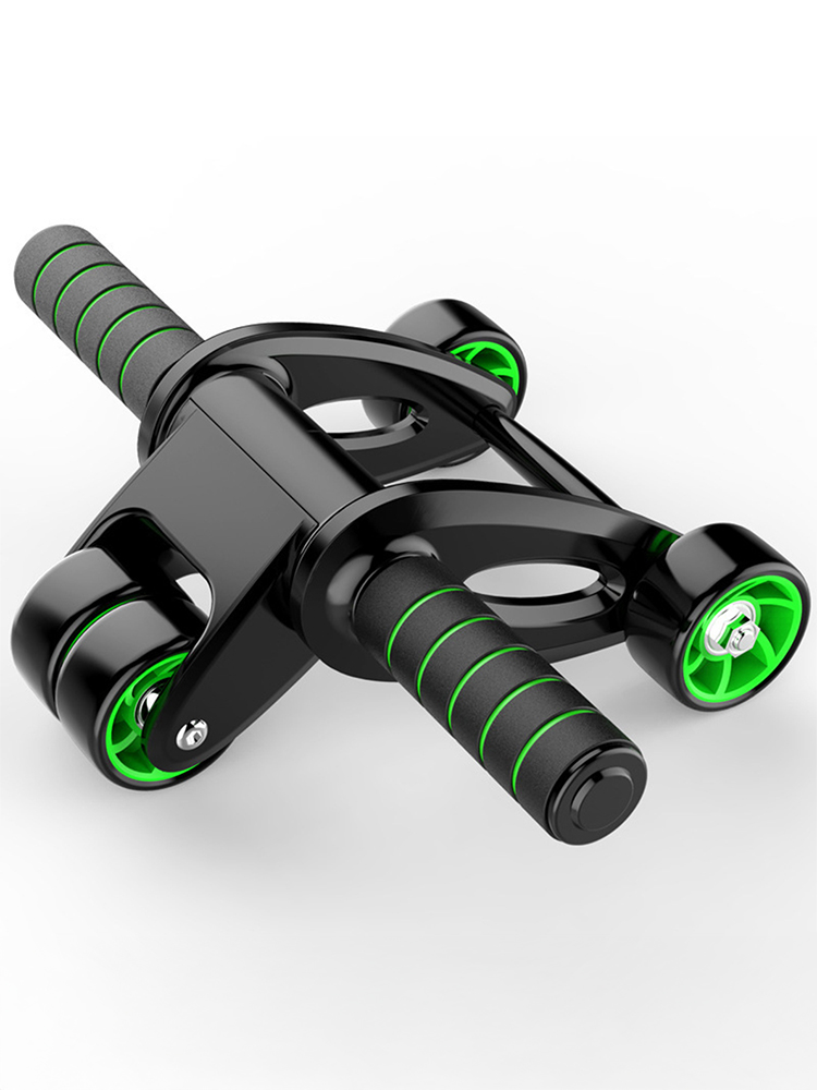 Alat Latihan Otot Perut Ab Rol - Ab Roller Wheel With Elbow Support ulasan dan harga